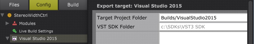 VST Folders