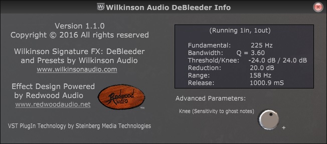 DeBleeder About Box